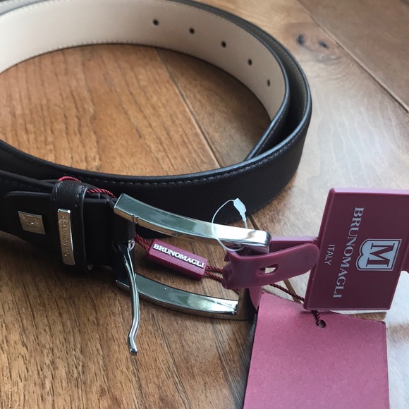 BrunoMagli Other - NWT BrunoMagli soft brown leather belt 36